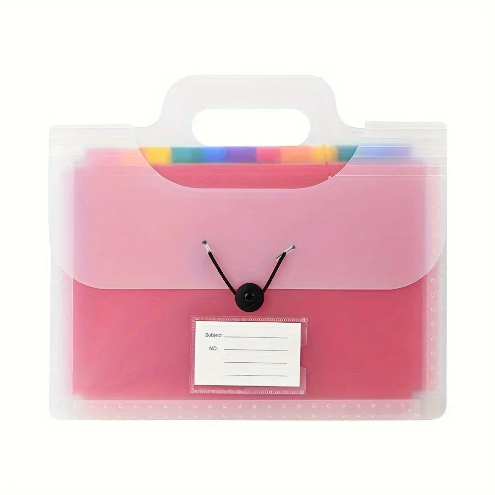 13 Pocket Expanded File Holder with Handle Buckle Closure Document Organizers Large Capacity Thicken Accordion Folder Office Use
13 Pocket Expanded File Holder with Handle Buckle Closure Document Organizers Large Capacity Thicken Accordion Folder Office Use