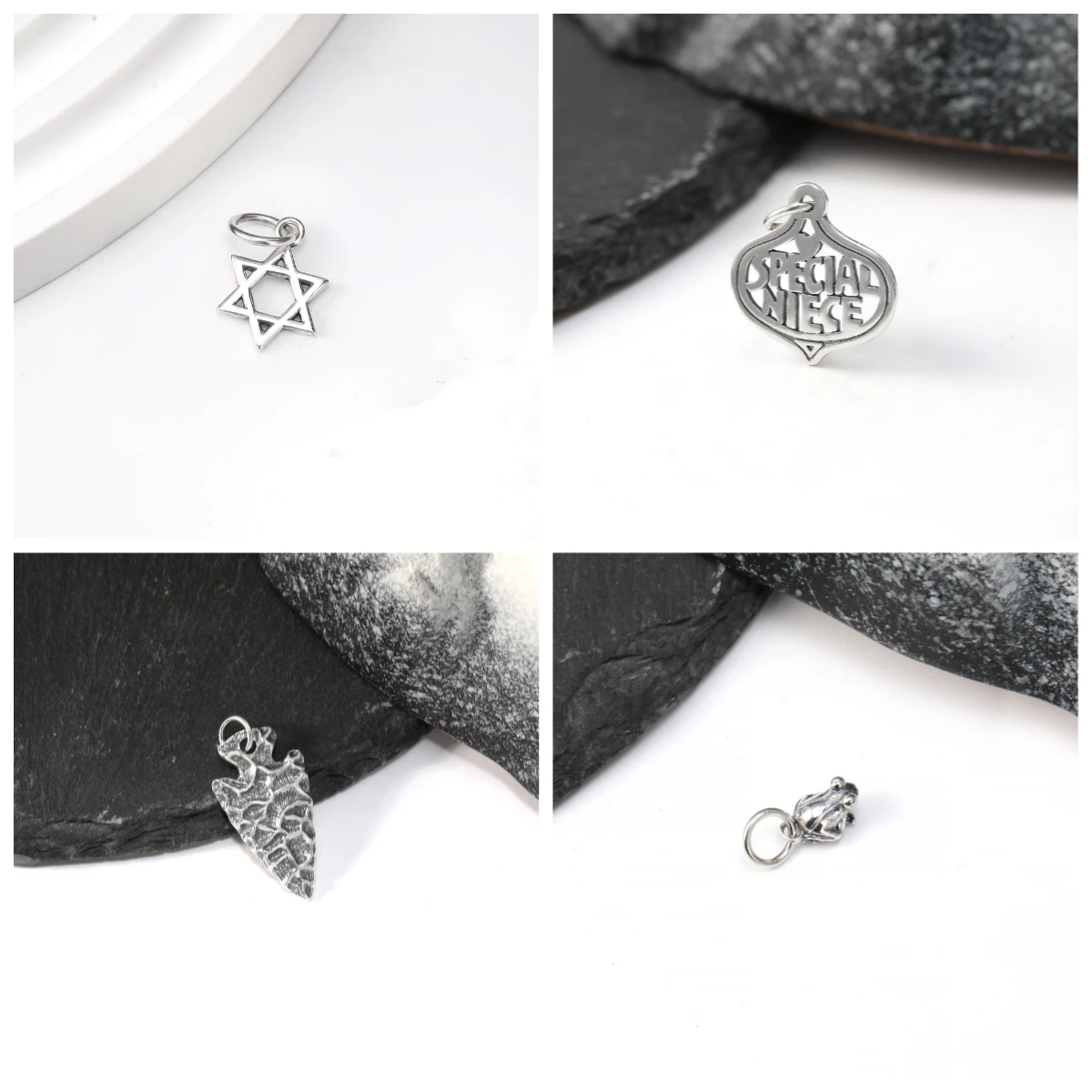 S925 J A Hexagonal Star Jewelry Handmade DIIY Accessories Braided Rope Bracelet Necklace Pendant
S925 J A Hexagonal Star Jewelry Handmade DIIY Accessories Braided Rope Bracelet Necklace Pendant