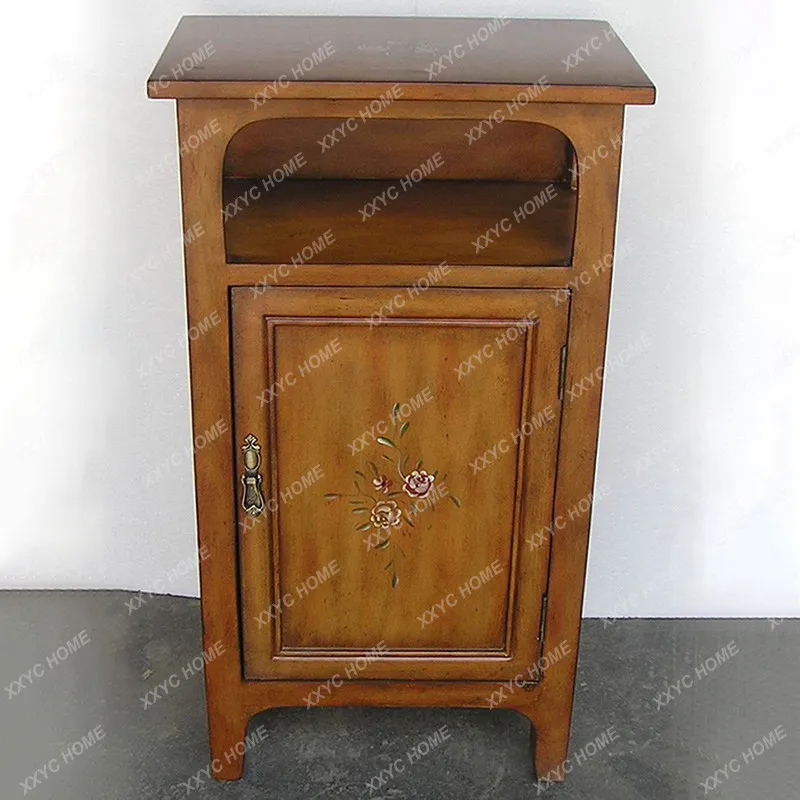 Small apartment foyer entrance rack, living room decorative side cabinet, Mediterranean retro small shoe cabinet
Small apartment foyer entrance rack, living room decorative side cabinet, Mediterranean retro small shoe cabinet