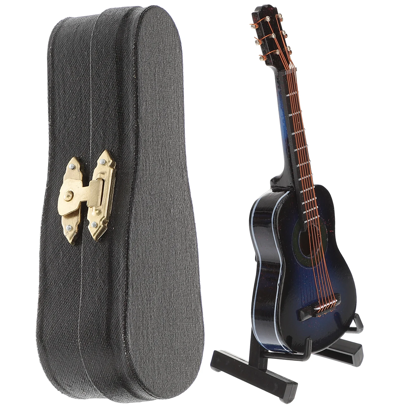 Mini Toys Guitar Model Tiny Miniature House Decor Decorate Decoration Wood Blue Child
Mini Toys Guitar Model Tiny Miniature House Decor Decorate Decoration Wood Blue Child