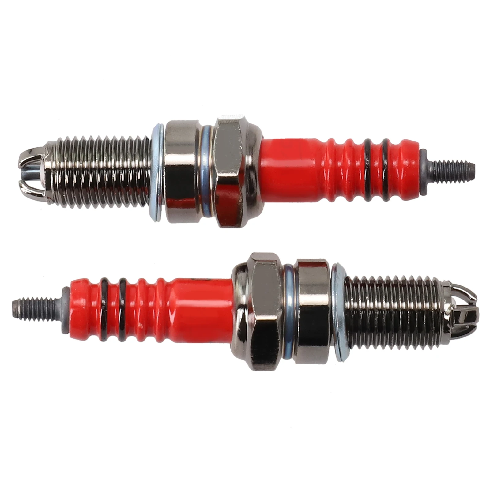 Scooter Adapter Spark Plug 2Pcs Tool Metal Part Replacement Assembly For D8TC 125cc 150cc 200cc High Quality New
Scooter Adapter Spark Plug 2Pcs Tool Metal Part Replacement Assembly For D8TC 125cc 150cc 200cc High Quality New