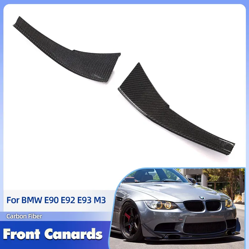 Car Front Bumper Canards Full Carbon Fiber for BMW E90 E92 E93 M3 2007-2013 Racing Front Canards Splitters Fins Body Kits
Car Front Bumper Canards Full Carbon Fiber for BMW E90 E92 E93 M3 2007-2013 Racing Front Canards Splitters Fins Body Kits