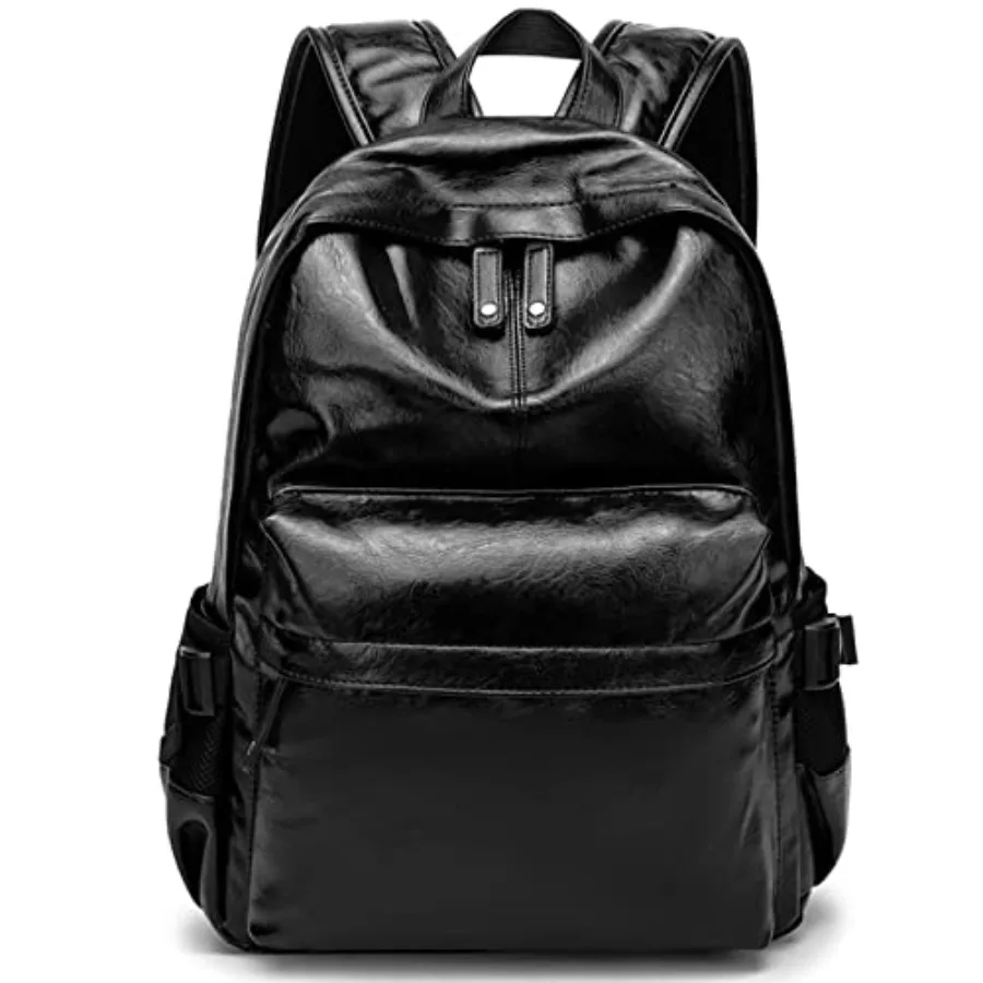 Leather Laptop Backpack for Men Women, School College Bookbag Casual Travel Daypack
Leather Laptop Backpack for Men Women, School College Bookbag Casual Travel Daypack
