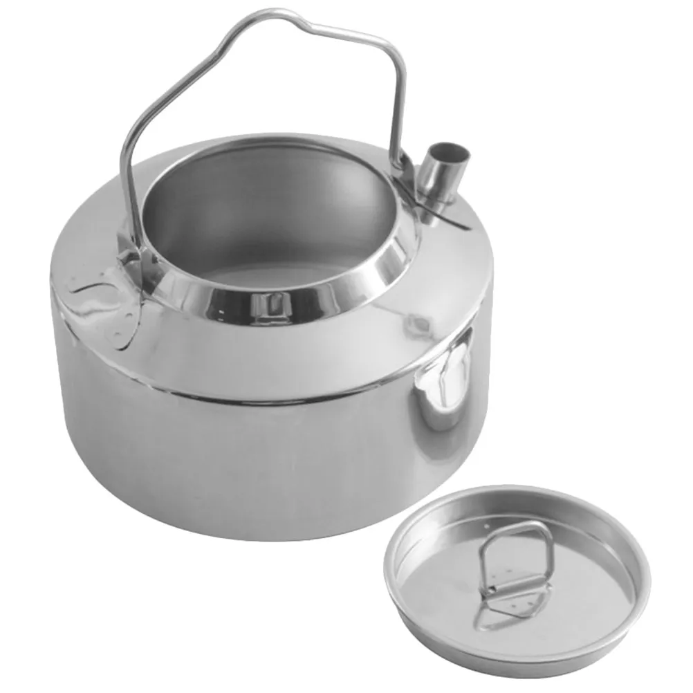 Premium Stainless Steel Camping Kettle Whistling Outdoor Cookware for Hiking Fishing Self Driving Mountain Cycling Tea Coffee
Premium Stainless Steel Camping Kettle Whistling Outdoor Cookware for Hiking Fishing Self Driving Mountain Cycling Tea Coffee