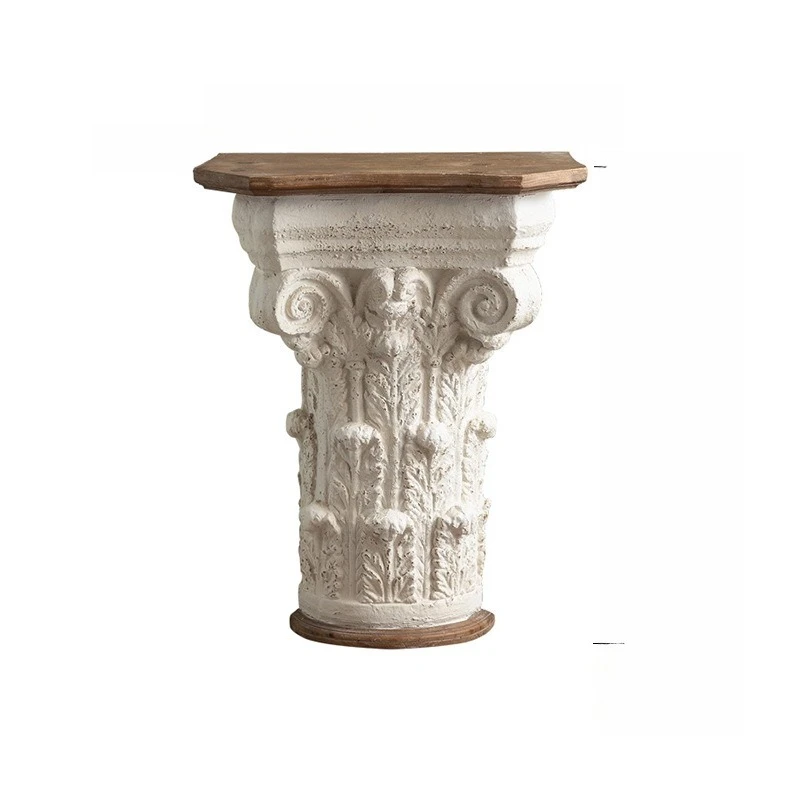 Винтажный резной римский стол-тумба для хранения, подставка для цветов для коридора французской виллы, декоративный стол для фойе отеля
Винтажный резной римский стол-тумба для хранения, подставка для цветов для коридора французской виллы, декоративный стол для фойе отеля