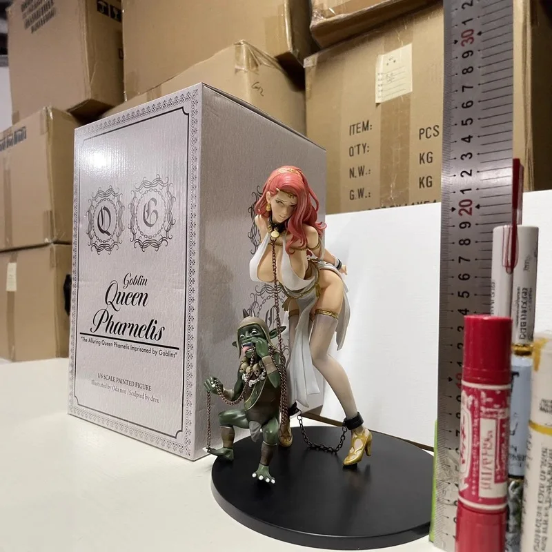 Anime Oda Non 1/6 The Alluring Queen Pharnelis Imprisoned by Goblins PVC Figure 25cm Statue Collectible
Anime Oda Non 1/6 The Alluring Queen Pharnelis Imprisoned by Goblins PVC Figure 25cm Statue Collectible