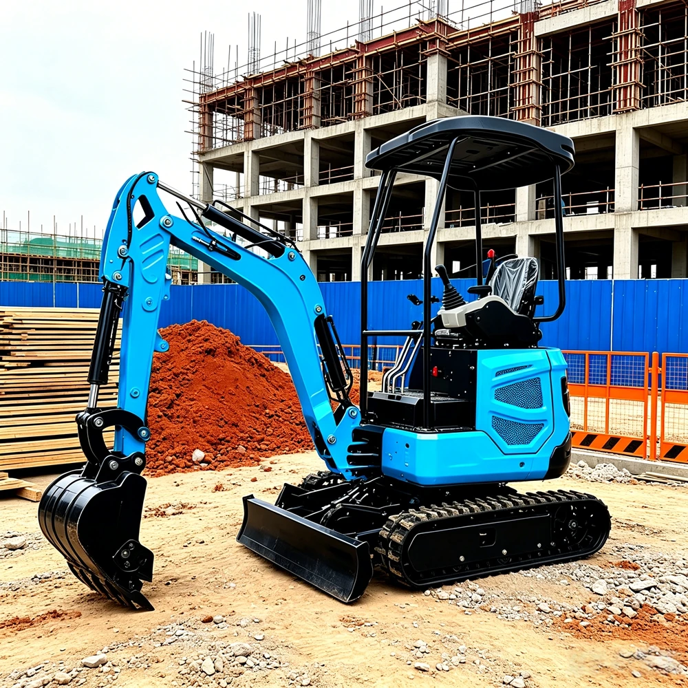 0.8Ton Mini Excavator Construction 1.2Ton 1.5Ton 1.7Ton Europe Diesel engine Crawler Multifunctional Farm Trenching Fast
0.8Ton Mini Excavator Construction 1.2Ton 1.5Ton 1.7Ton Europe Diesel engine Crawler Multifunctional Farm Trenching Fast