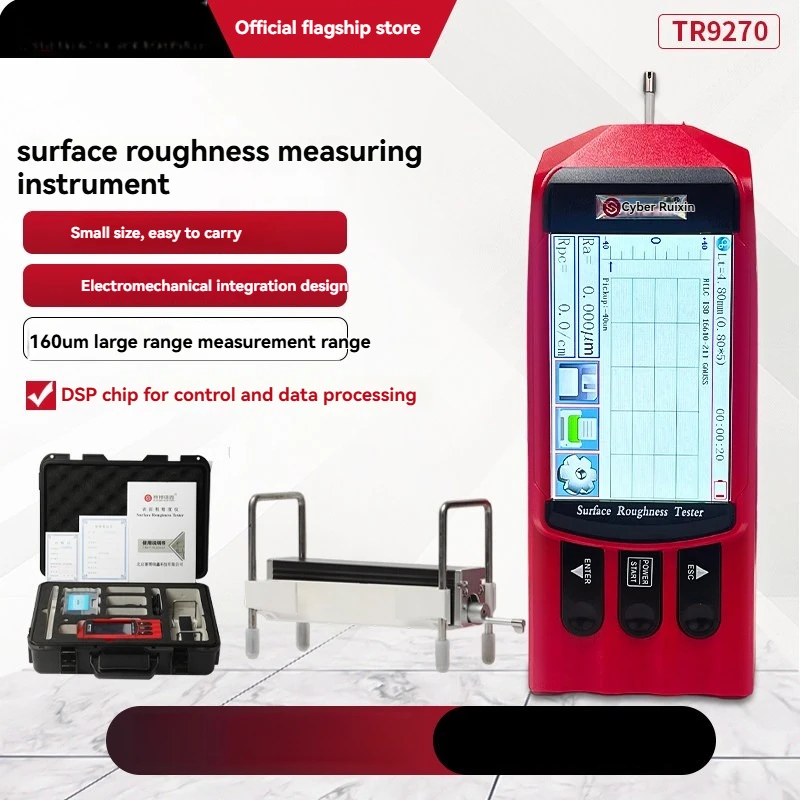 TR9270 Surface Roughness Meter High Precision Finish Portable Split Metal Detection Instrument
TR9270 Surface Roughness Meter High Precision Finish Portable Split Metal Detection Instrument