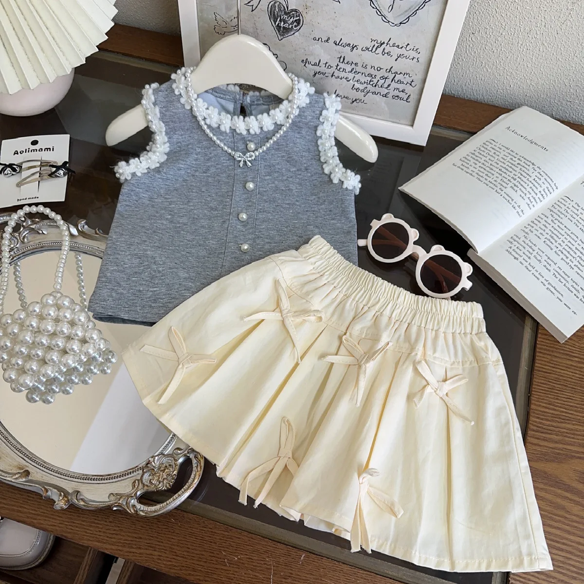 Girls Dress Clothes Sets Summer 2025 Children Fashion Vest T-shirts Skirts 2pcs Princess Suit For Baby Cute Outfits Kids 5 6 7Y
Girls Dress Clothes Sets Summer 2025 Children Fashion Vest T-shirts Skirts 2pcs Princess Suit For Baby Cute Outfits Kids 5 6 7Y