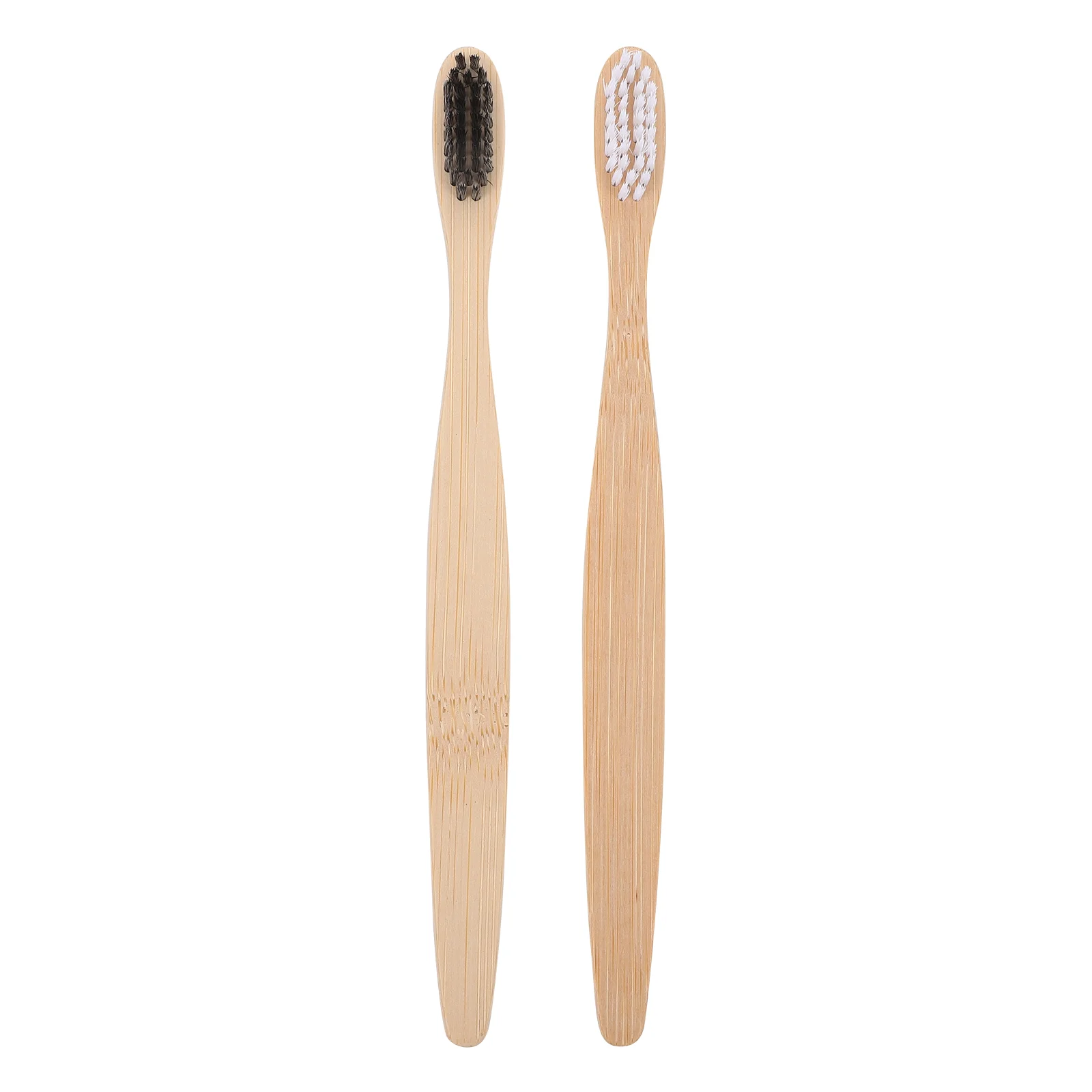 2 Pcs Bamboo Toothbrush Natural Flexible Bristles Smooth Safe Plaque Removal al Health Daily Necessity Gift
2 Pcs Bamboo Toothbrush Natural Flexible Bristles Smooth Safe Plaque Removal al Health Daily Necessity Gift