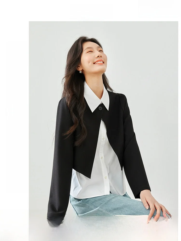 Women's Autumn ort Coat irt Vest Two-Piece Set 2025 New Sle Small Size Faion Busin Sle Ensemble
Women's Autumn ort Coat irt Vest Two-Piece Set 2025 New Sle Small Size Faion Busin Sle Ensemble