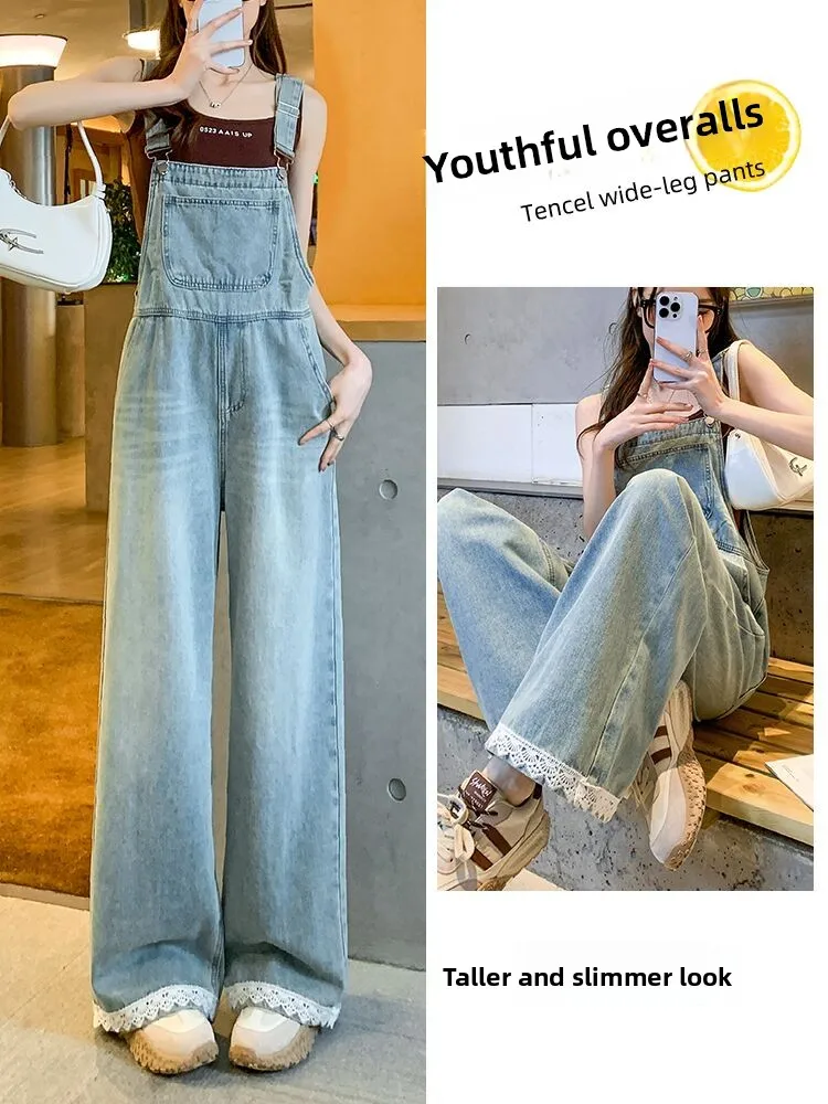 Антивозрастной кружевной комбинезон с широкими штанинами, женские повседневные джинсовые комбинезоны с высокой талией, смесь хлопка, новинка лета
Антивозрастной кружевной комбинезон с широкими штанинами, женские повседневные джинсовые комбинезоны с высокой талией, смесь хлопка, новинка лета