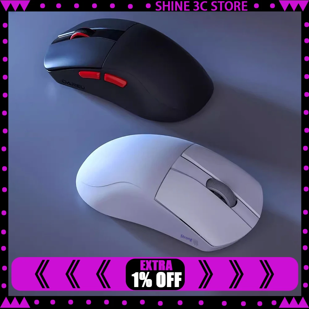 DAREU A950AIR Cicada's Wings Gaming Mouse P3395 High Performance Chip 26000DPI Wireless Mouse 650IPS 50G For CSGO PC Accessories
DAREU A950AIR Cicada's Wings Gaming Mouse P3395 High Performance Chip 26000DPI Wireless Mouse 650IPS 50G For CSGO PC Accessories