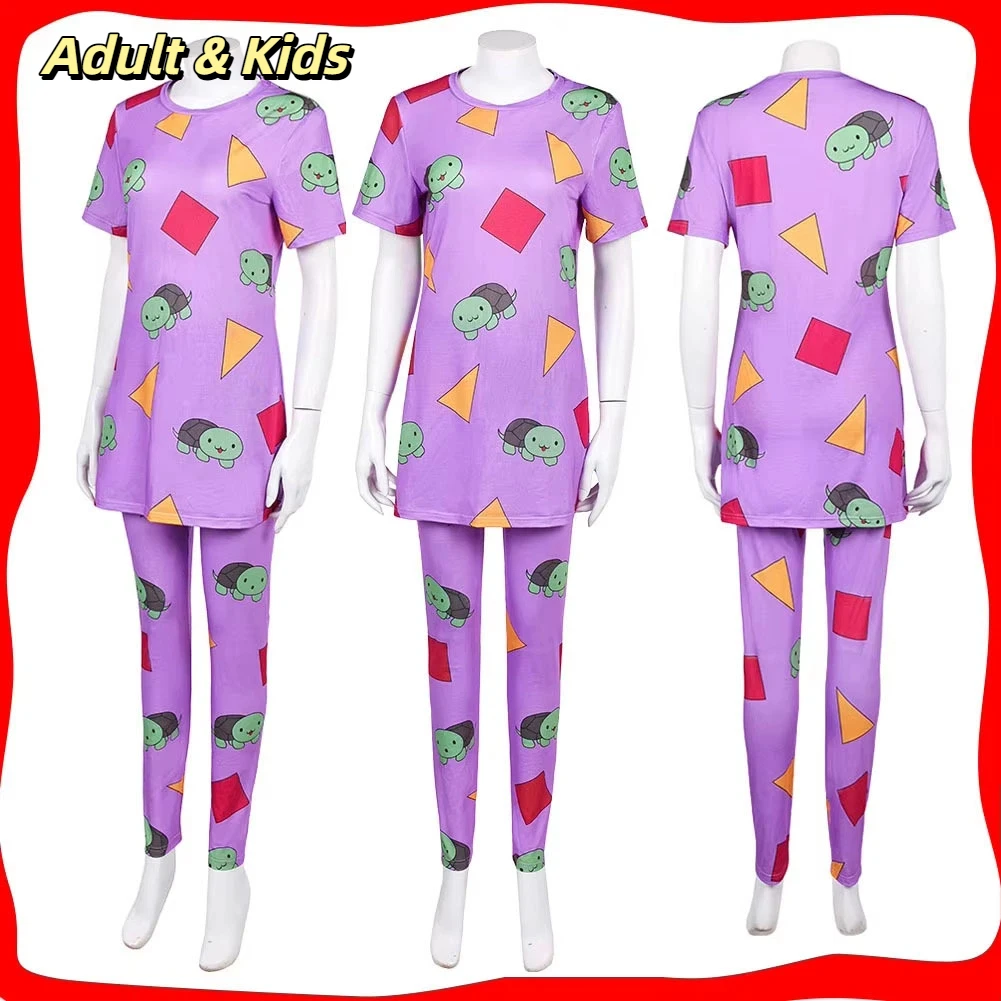 Zoey KPop Охотник на демонов Косплей Фиолетовая пижама Топ Брюки Костюм Ролевая игра для женщин Девочек Фильм Хэллоуин Карнавальный костюм для вечеринки
Zoey KPop Охотник на демонов Косплей Фиолетовая пижама Топ Брюки Костюм Ролевая игра для женщин Девочек Фильм Хэллоуин Карнавальный костюм для вечеринки