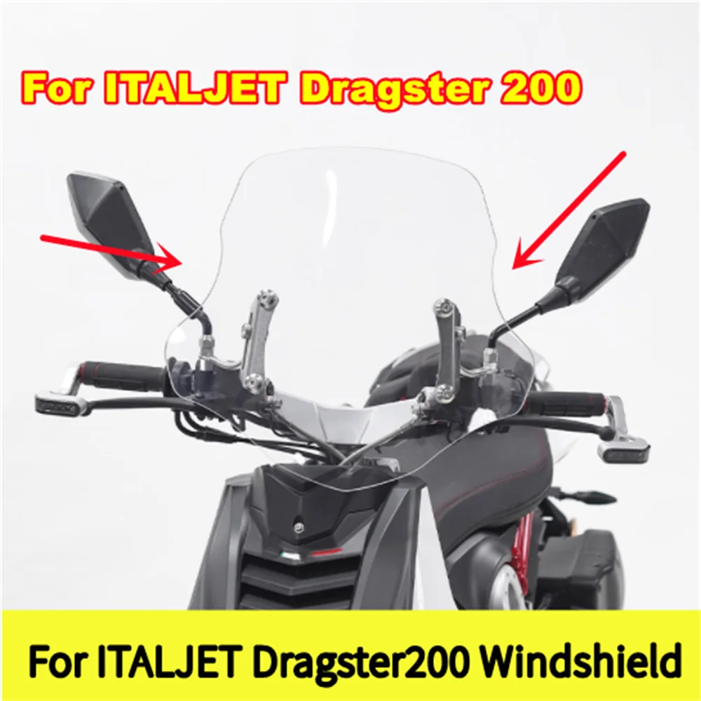 Для ITALJET Dragster 200, регулируемые аксессуары для модификации переднего лобового стекла italjet Dragster200
Для ITALJET Dragster 200, регулируемые аксессуары для модификации переднего лобового стекла italjet Dragster200