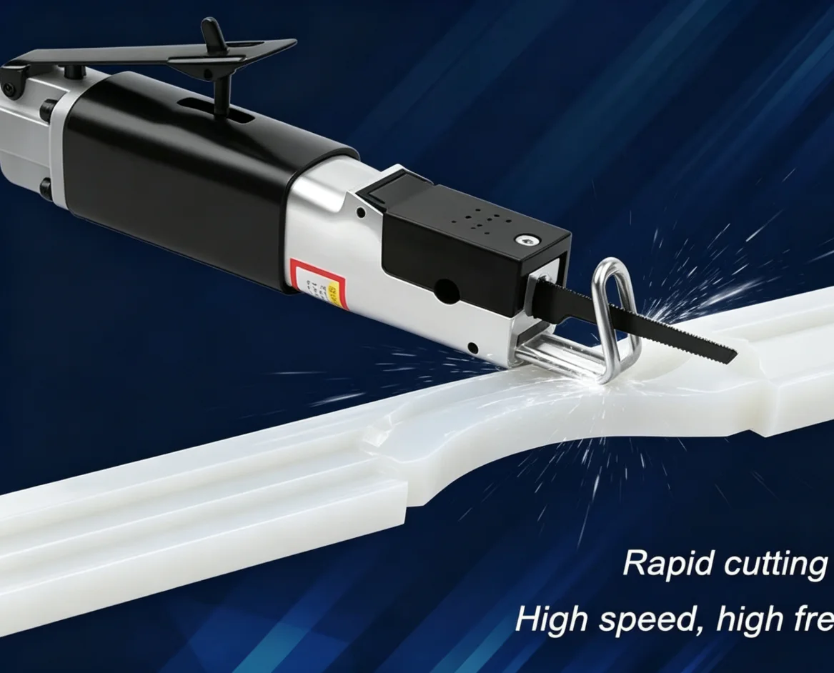 Pneumatic Reciprocating Saw Straight and Scroll Cut Air Body Saw Aluminum Alloy Hacksaw Cutting Tool Car Sheet Metal Cutting Saw
Pneumatic Reciprocating Saw Straight and Scroll Cut Air Body Saw Aluminum Alloy Hacksaw Cutting Tool Car Sheet Metal Cutting Saw