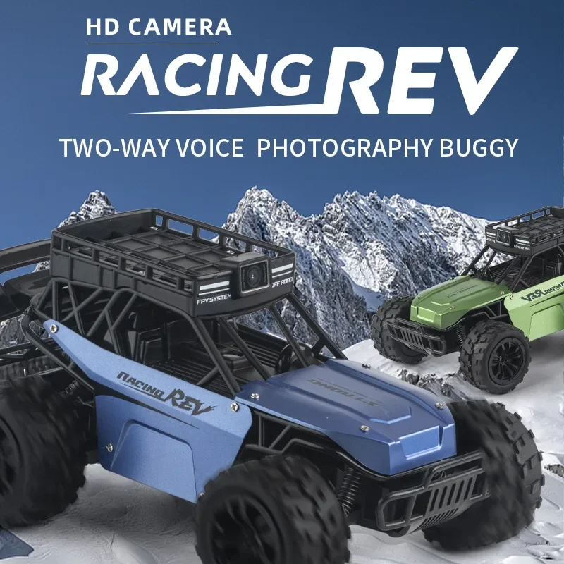 4K Camera Two-Way Voice WIFI FPV RC Car 2.4Ghz APP Control Shock Absorber High Speed Remote Control Car With 4K HD Camera Truck
4K Camera Two-Way Voice WIFI FPV RC Car 2.4Ghz APP Control Shock Absorber High Speed Remote Control Car With 4K HD Camera Truck