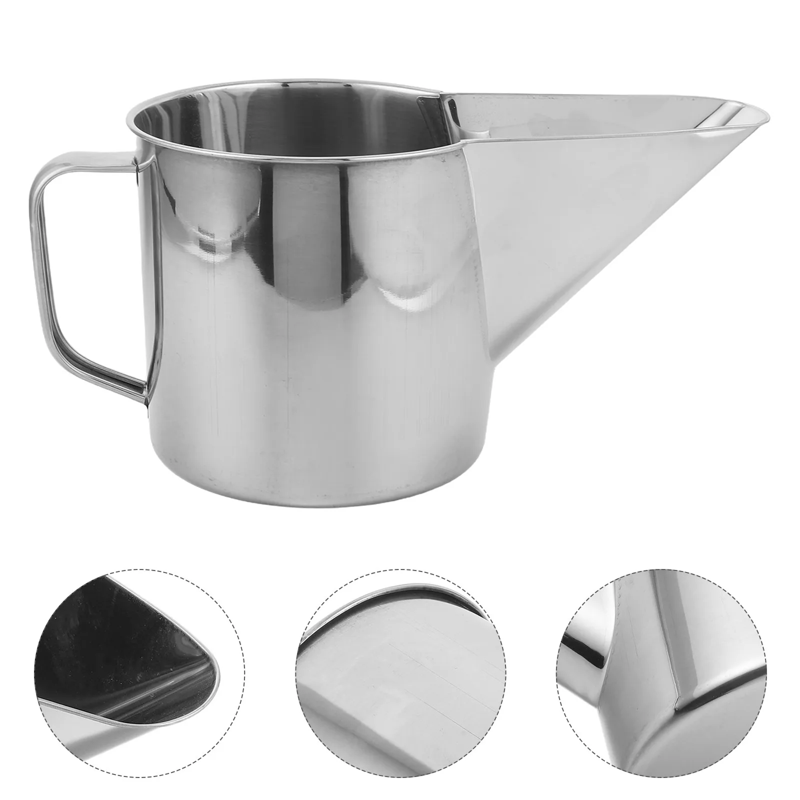 Professional Stainless Steel Scale Design Batter Dispenser for Pancake Crepe Waffle Cupcake Mix Pouring Precision Control Baking
Professional Stainless Steel Scale Design Batter Dispenser for Pancake Crepe Waffle Cupcake Mix Pouring Precision Control Baking