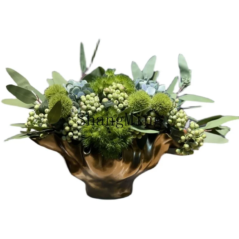 CL Light Luxury Modern Dining Table Artificial Flower Arrangement Hotel Club Model Room Silk Flower Blue Series Floral Art
CL Light Luxury Modern Dining Table Artificial Flower Arrangement Hotel Club Model Room Silk Flower Blue Series Floral Art