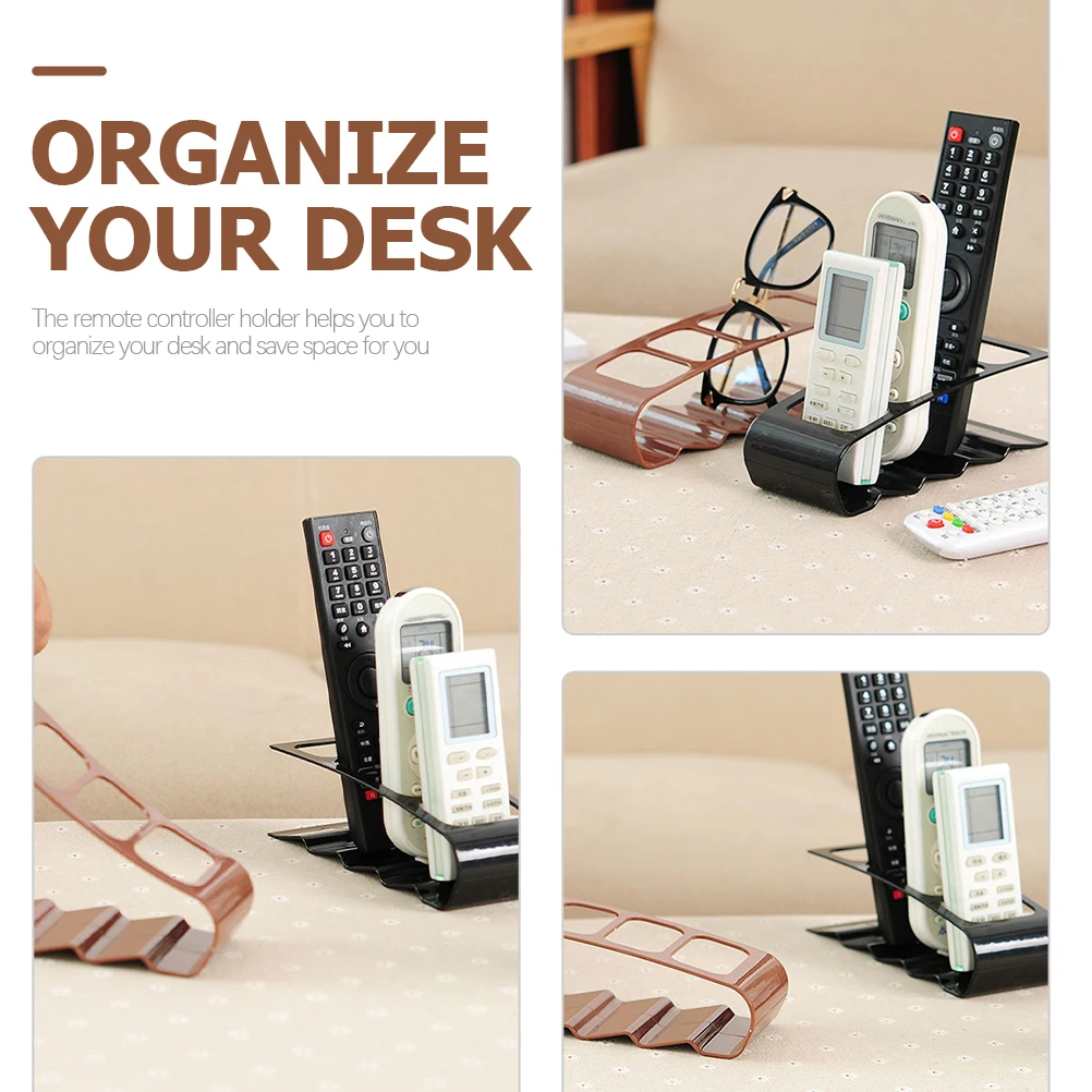 2 Pcs Remote Control Storage Rack Desk Table Holder Caddy for Remotes Organizer Television Office
2 Pcs Remote Control Storage Rack Desk Table Holder Caddy for Remotes Organizer Television Office