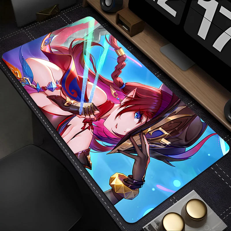 Mousepad Laptop Office Cabinet Keyboard Pad PC Desk Mat Large HD Mouse Pad Non-slip Rubber G-genshin Impact Chasca Extended Pad
Mousepad Laptop Office Cabinet Keyboard Pad PC Desk Mat Large HD Mouse Pad Non-slip Rubber G-genshin Impact Chasca Extended Pad