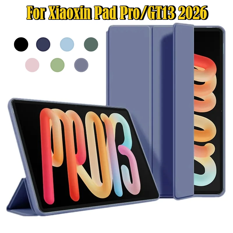 Funda for Lenovo Xiaoxin Pad Pro/GT 13" 2026 Idea Tab Pro Gen2 13 Inch M11 11" Magnetic Fold TPU Back Case TB376FC/TB378FC Cover
Funda for Lenovo Xiaoxin Pad Pro/GT 13" 2026 Idea Tab Pro Gen2 13 Inch M11 11" Magnetic Fold TPU Back Case TB376FC/TB378FC Cover