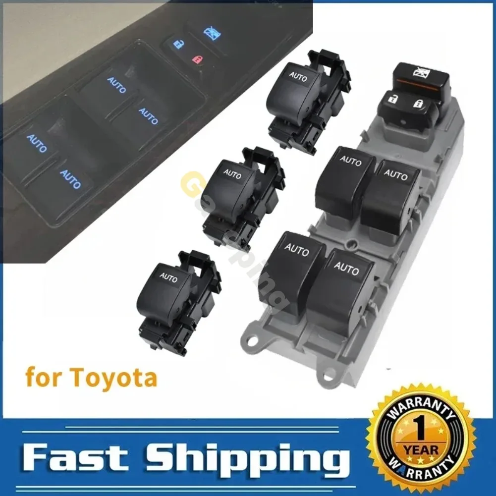 Upgrade Modify Power Window Switch Glass Lifter Controler with All Auto Button Backlight for Toyota RAV4 Corolla Yaris 2005-2015
Upgrade Modify Power Window Switch Glass Lifter Controler with All Auto Button Backlight for Toyota RAV4 Corolla Yaris 2005-2015