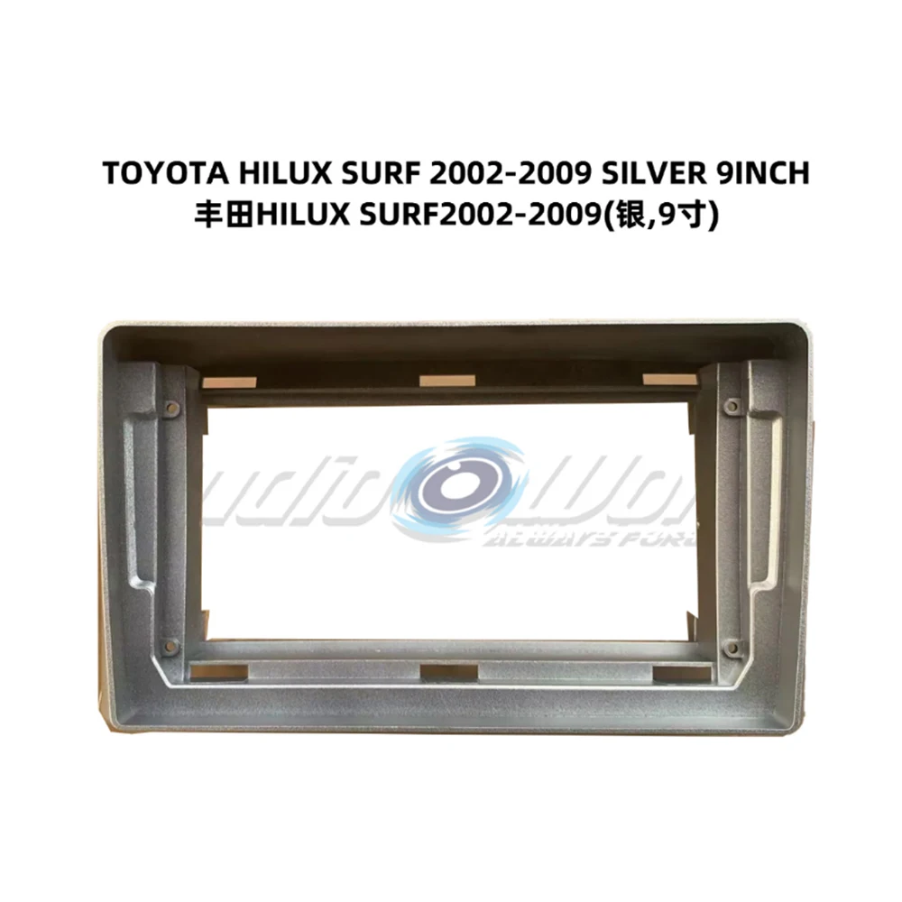 For 2002-2009 TOYOTA HILUX SURF Car Accessories 9 Inch Frame Fascia Adapter Android Radio Audio Dash Fitting Panel Kit
For 2002-2009 TOYOTA HILUX SURF Car Accessories 9 Inch Frame Fascia Adapter Android Radio Audio Dash Fitting Panel Kit