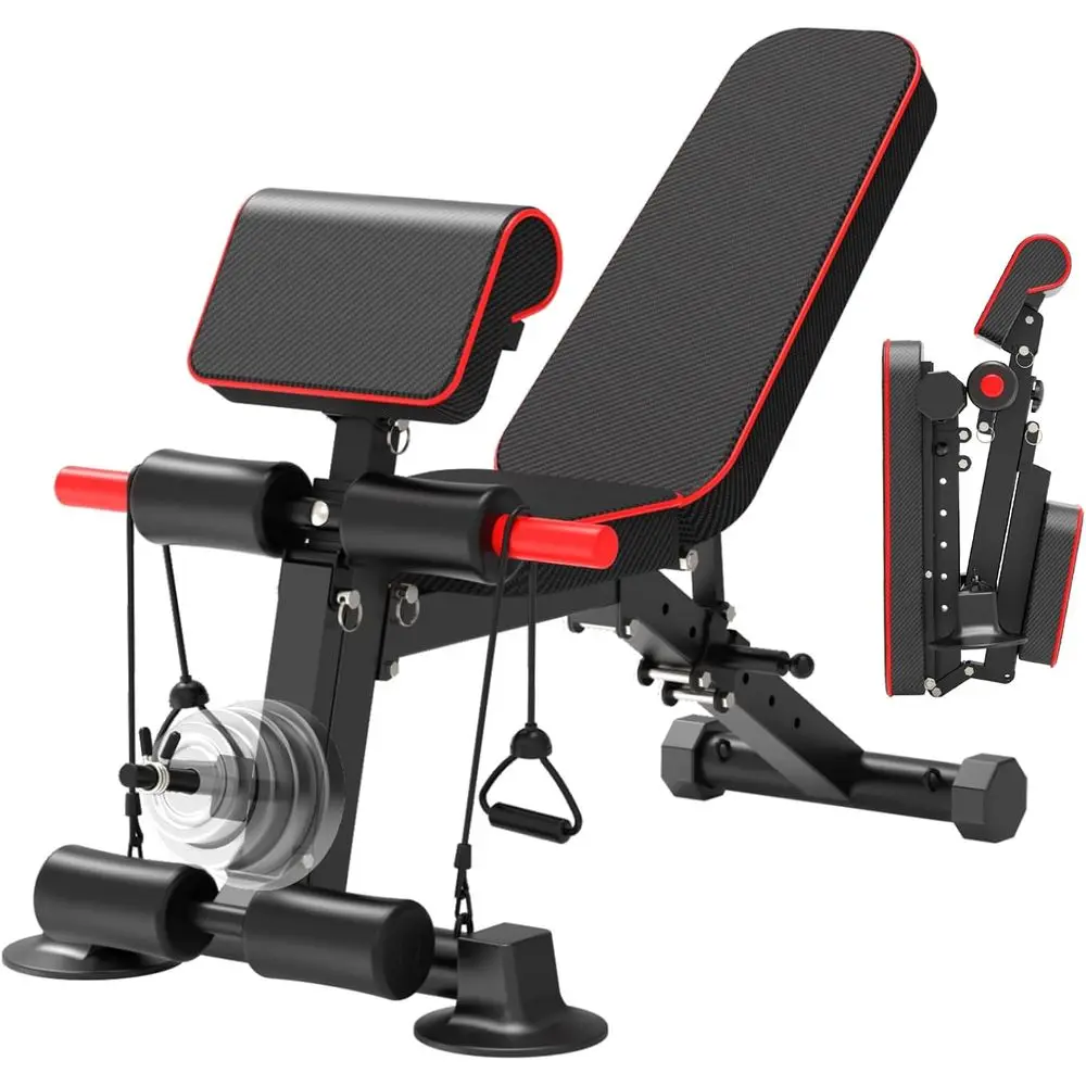 Versatile Adjustable Weight Bench for Full Body Workouts - Up to 600lbs Capacity
Versatile Adjustable Weight Bench for Full Body Workouts - Up to 600lbs Capacity