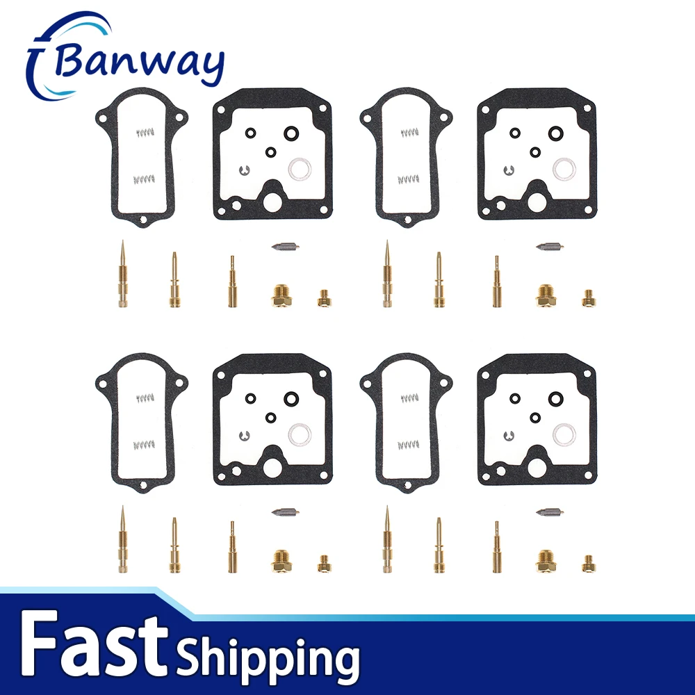 4 Sets For Kawasaki KZ900 Z1 900 1976 1977 Carburetor Repair Kit Carb Rebuild Set Gasket Jets Needle Valve
4 Sets For Kawasaki KZ900 Z1 900 1976 1977 Carburetor Repair Kit Carb Rebuild Set Gasket Jets Needle Valve