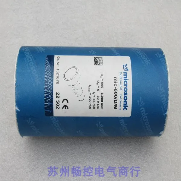 * Точечные продажи * Новый немецкий ультразвуковой датчик Microsonic mic-600/D/M на складе
* Точечные продажи * Новый немецкий ультразвуковой датчик Microsonic mic-600/D/M на складе