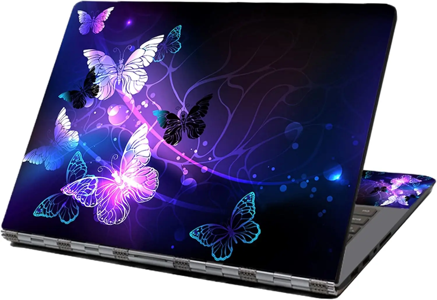 Purple Butterflies Laptop Skin Sticker, 12-15.6 inch Notebook Decal Cover
Purple Butterflies Laptop Skin Sticker, 12-15.6 inch Notebook Decal Cover