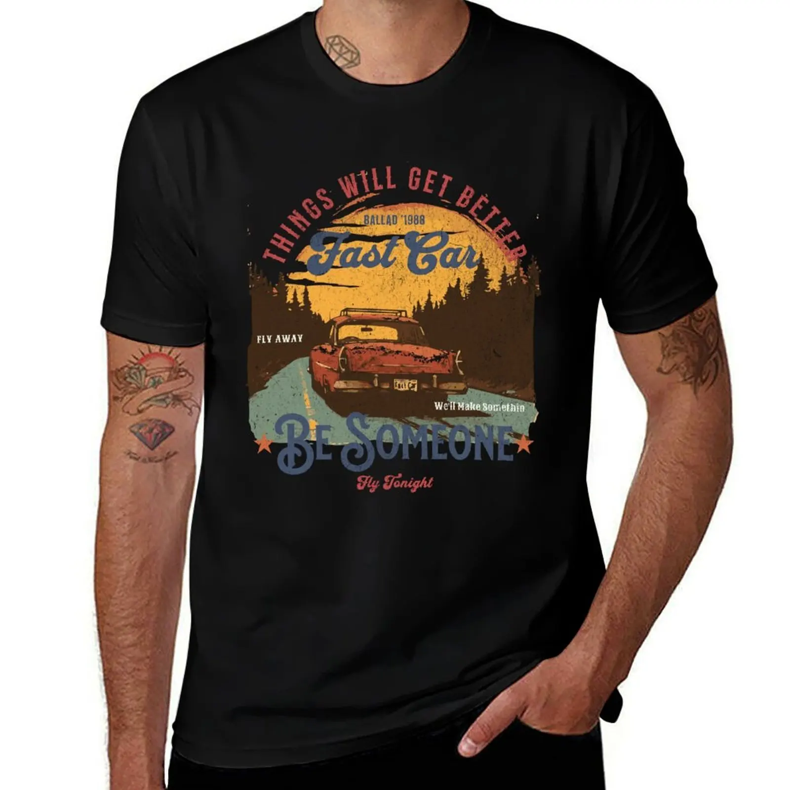Sunset Drive - Escape & Dreams Roadtrip T-Shirt shirts graphic graphic t shirts Luxury man Men's t-shirt
Sunset Drive - Escape & Dreams Roadtrip T-Shirt shirts graphic graphic t shirts Luxury man Men's t-shirt