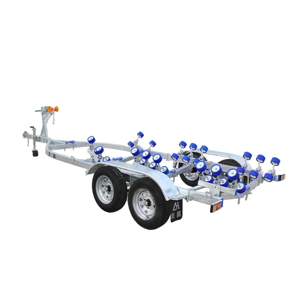 China Supply High Standard Can Load 1000 Kg Galvanized Aluminum Galvanizing Boat Trailer Large For Yacht
China Supply High Standard Can Load 1000 Kg Galvanized Aluminum Galvanizing Boat Trailer Large For Yacht