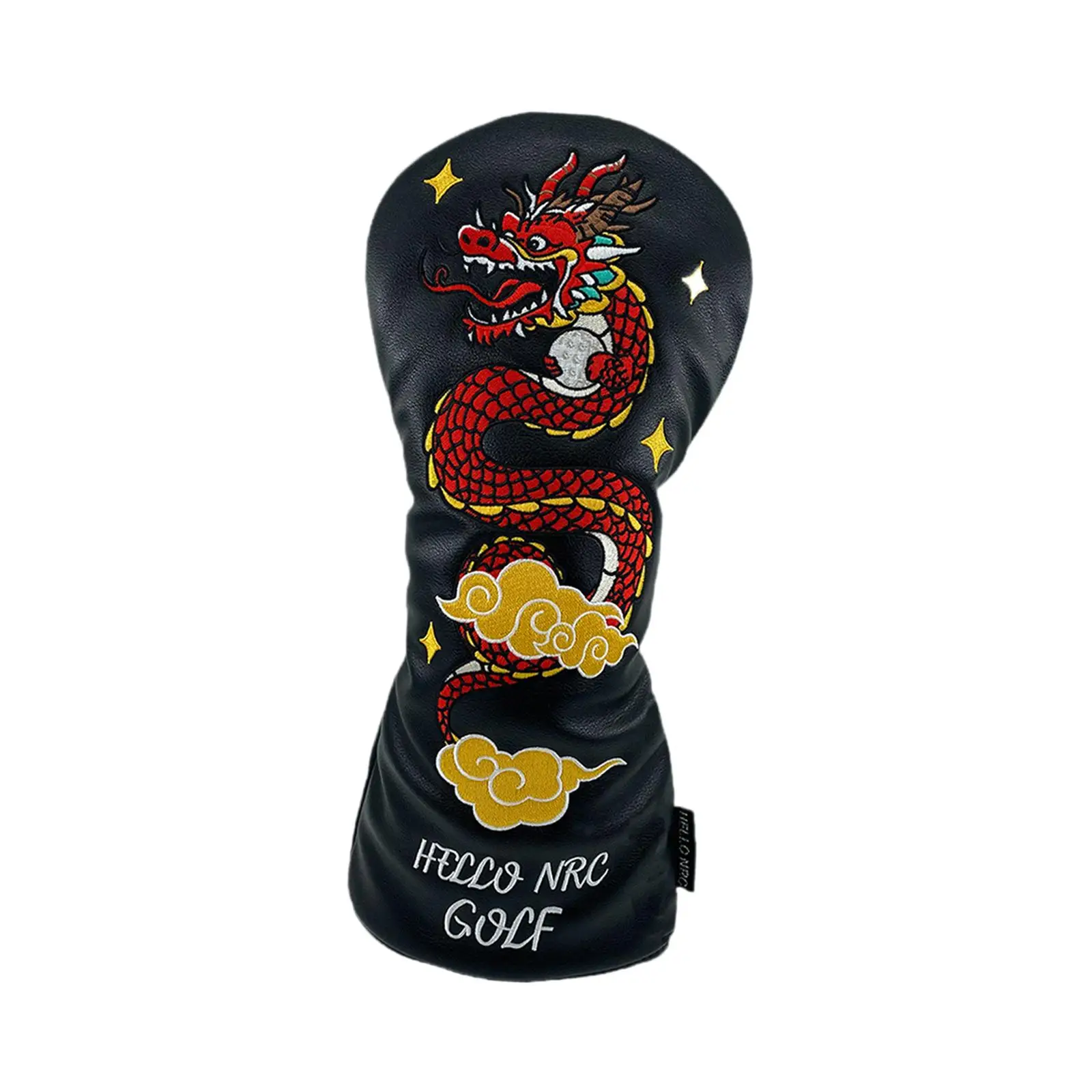 Golf Head Cover PU Leather Dragon Design Golf Club Headcover Protector for Men Women Golf Training
Golf Head Cover PU Leather Dragon Design Golf Club Headcover Protector for Men Women Golf Training