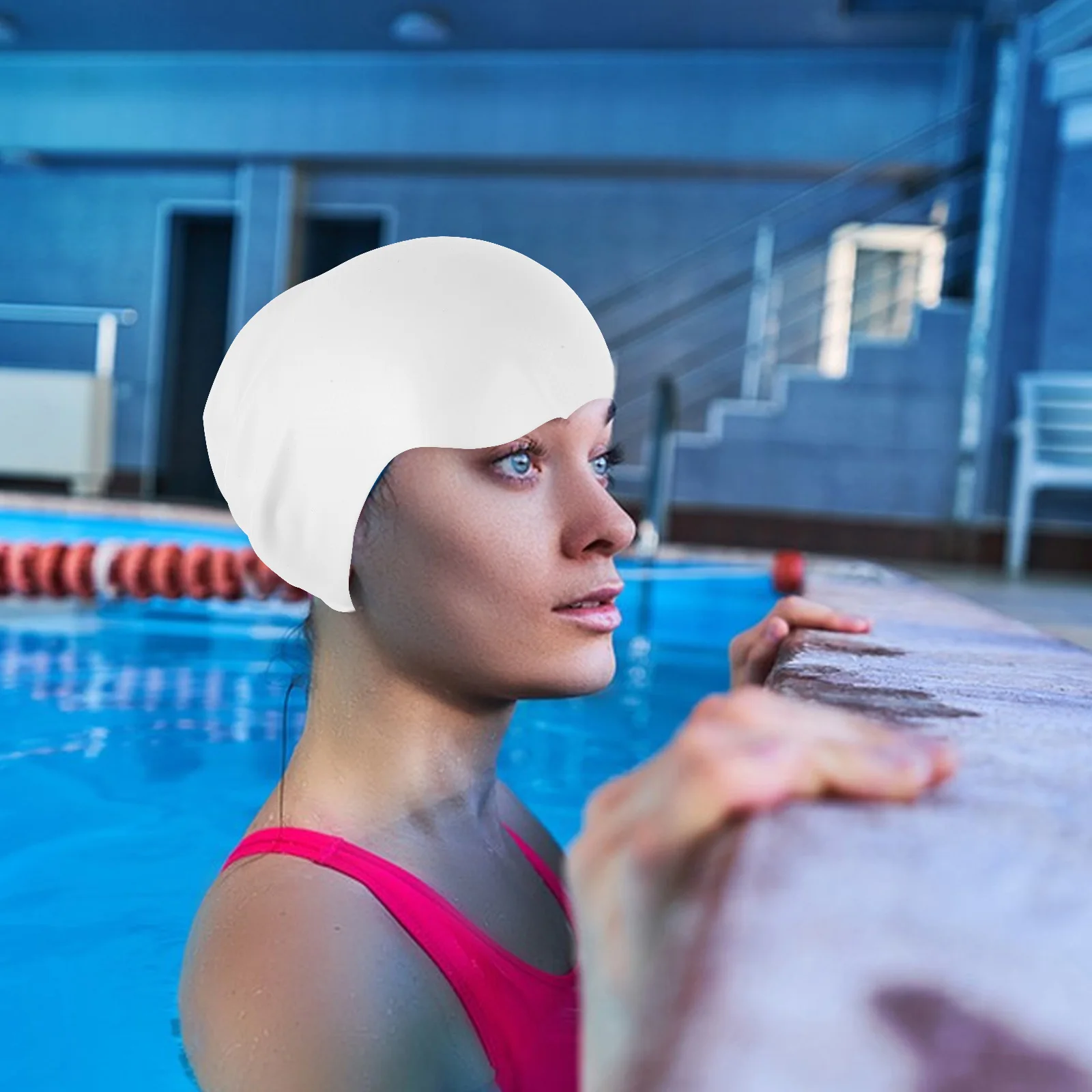 Silicone Adult Youth Silicone Swim Cap Girls Swimmers Hat Hair Protection Waterproof Long Hair Swim Caps Women Men
Silicone Adult Youth Silicone Swim Cap Girls Swimmers Hat Hair Protection Waterproof Long Hair Swim Caps Women Men