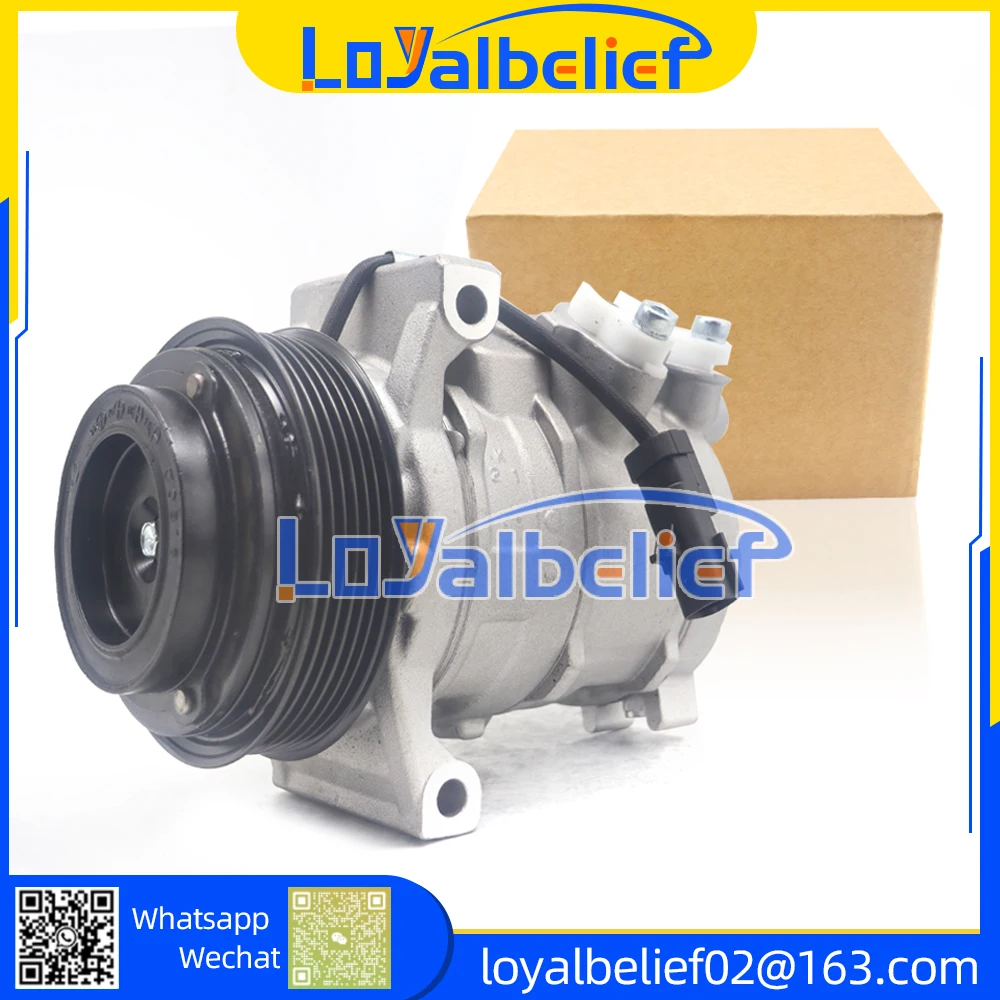 Компрессор кондиционера с муфтой для Dodge Ram 1500 2500 3500 5.7L 10SRE18C 55111442AD 55111442AG 4472800452 129380 157377 158377
Компрессор кондиционера с муфтой для Dodge Ram 1500 2500 3500 5.7L 10SRE18C 55111442AD 55111442AG 4472800452 129380 157377 158377
