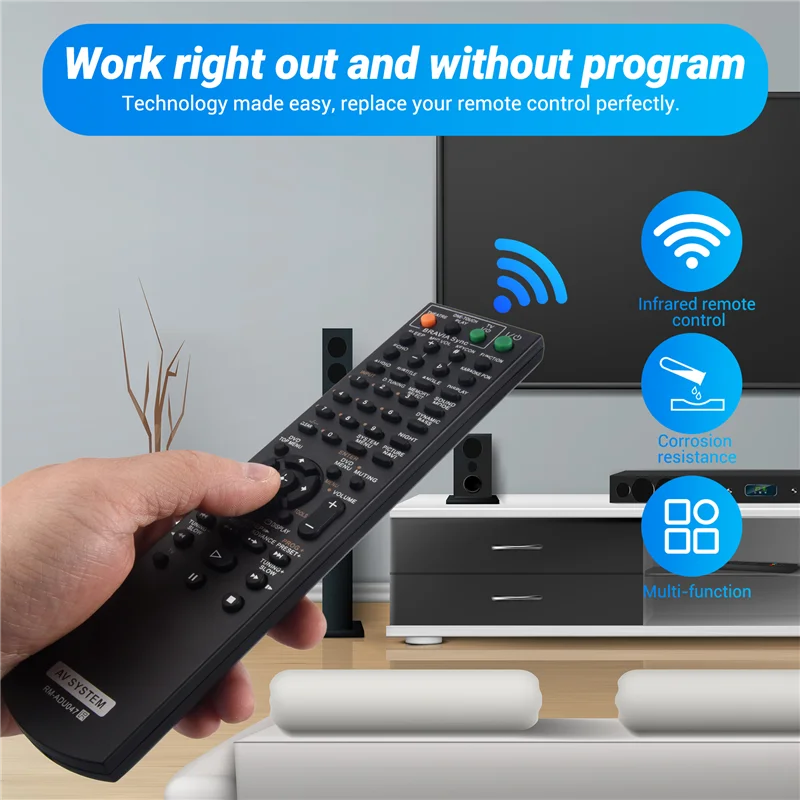 Remote Control For SONY AV DAV-DZ280 DAV-DZ660 DAV-DZ860 DAV-DZ680 DAV-DZ780 HCD-DZ750 RM-ADU047 RM-ADU050
Remote Control For SONY AV DAV-DZ280 DAV-DZ660 DAV-DZ860 DAV-DZ680 DAV-DZ780 HCD-DZ750 RM-ADU047 RM-ADU050