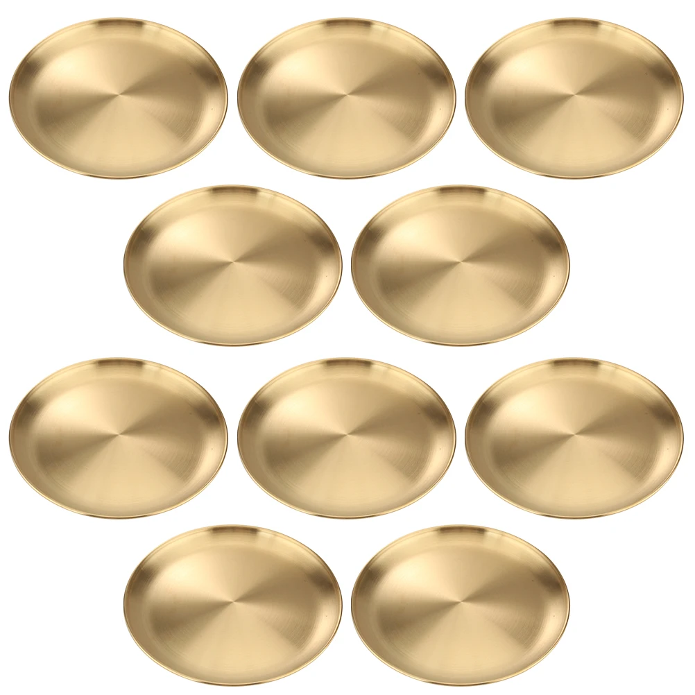 10pcs Thickened Tray Stainless Steel Plates Fruit Snack Food Lightweight Round Edge Serving Pastry Storage Kitchen Bar
10pcs Thickened Tray Stainless Steel Plates Fruit Snack Food Lightweight Round Edge Serving Pastry Storage Kitchen Bar