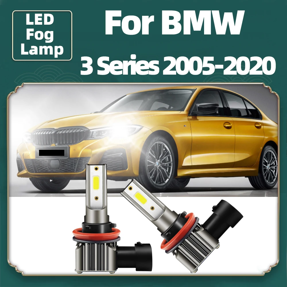 2x Car LED Front Fog Lights 12V Auto Bulbs 6000K For BMW 3 Series E90 E91 E92 E93 F30 F31 F34 F80 2011 2012 2013 2014 2015-2020
2x Car LED Front Fog Lights 12V Auto Bulbs 6000K For BMW 3 Series E90 E91 E92 E93 F30 F31 F34 F80 2011 2012 2013 2014 2015-2020