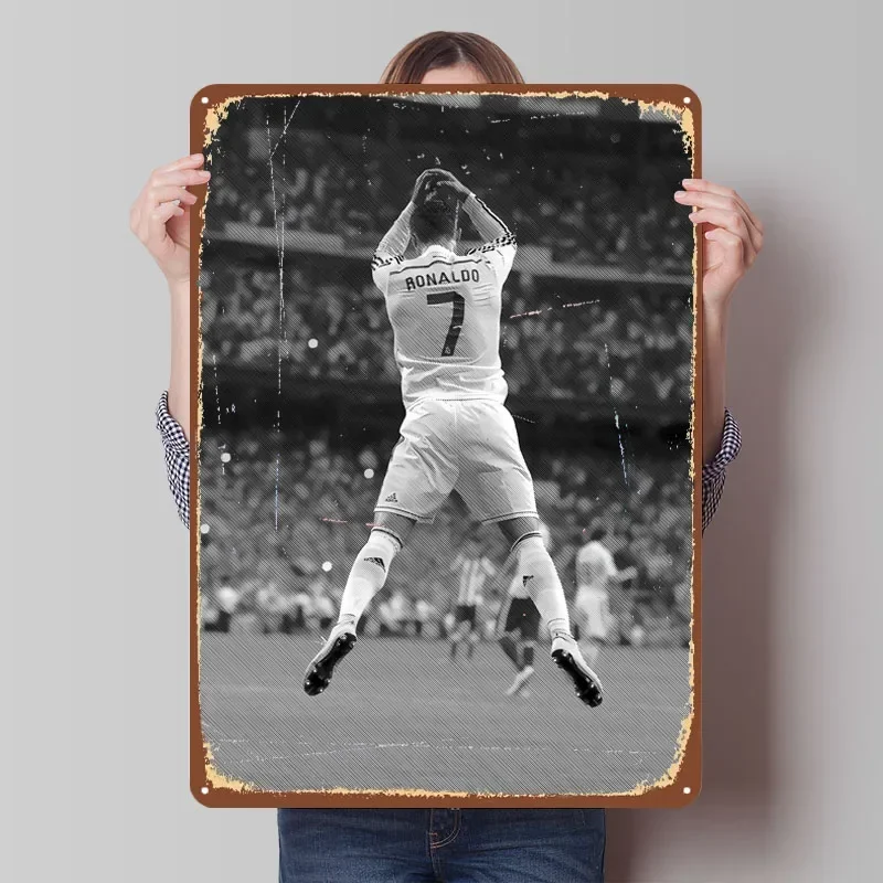 Messi Soccer Ronaldo Football Player Metal Poster Things for Room Design Customized Metal Tin Signs for Wall Art Decoration Home
Messi Soccer Ronaldo Football Player Metal Poster Things for Room Design Customized Metal Tin Signs for Wall Art Decoration Home