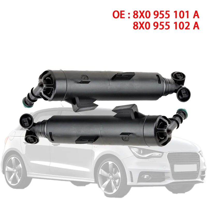 OE 8X0955101A 8X0955102A Left Right Headlight Washer Lift Cylinder Spray Nozzle Jet for Audi A1 2011 2012 2013 2014
OE 8X0955101A 8X0955102A Left Right Headlight Washer Lift Cylinder Spray Nozzle Jet for Audi A1 2011 2012 2013 2014