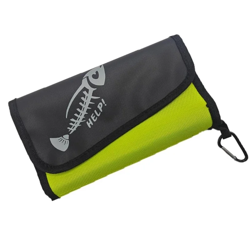 Fishing Soft Lures Storage Bag Waterproof Fishing Baits Binder Carrying Fishing Leader Tackle Wallet Bag with Carabiner
Fishing Soft Lures Storage Bag Waterproof Fishing Baits Binder Carrying Fishing Leader Tackle Wallet Bag with Carabiner