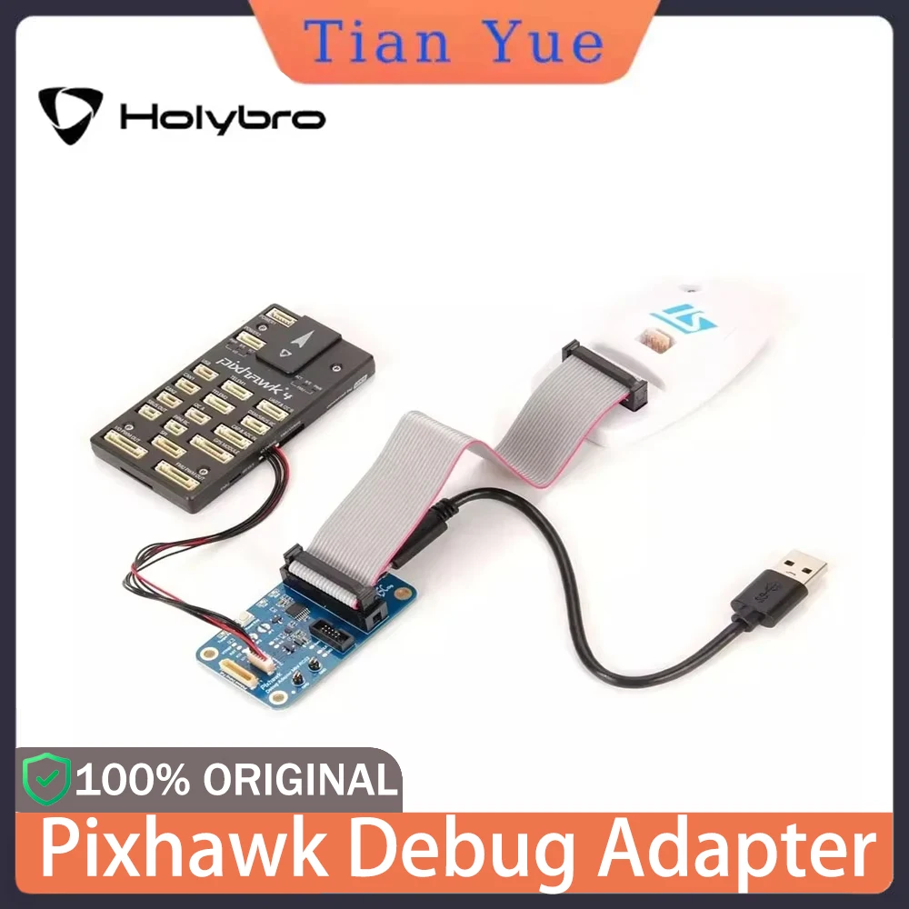 Holybro 2026 New Debug Adapter, Seamless Firmware Upgrade for Pixhawk 5X/4 Mini/Durandal/Pix32 V5 PX4/ArduPilot RC Parts
Holybro 2026 New Debug Adapter, Seamless Firmware Upgrade for Pixhawk 5X/4 Mini/Durandal/Pix32 V5 PX4/ArduPilot RC Parts