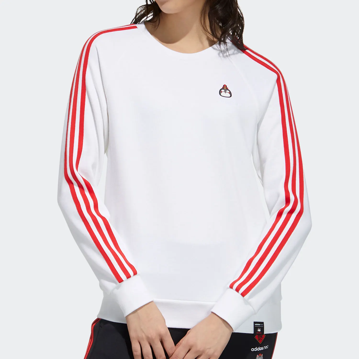 Adidas genuine neo Wuhuang Wansui co-branded women's casual sportswear hoodie H45027
Adidas genuine neo Wuhuang Wansui co-branded women's casual sportswear hoodie H45027