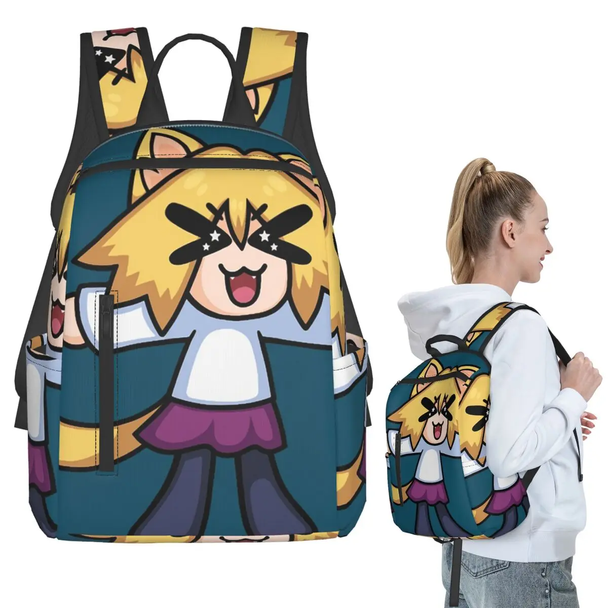 Neco Arc Game Cabinet Cartoon Backpack Student BookBag Kids School Bag Computer Shoulder Bags Men Women
Neco Arc Game Cabinet Cartoon Backpack Student BookBag Kids School Bag Computer Shoulder Bags Men Women