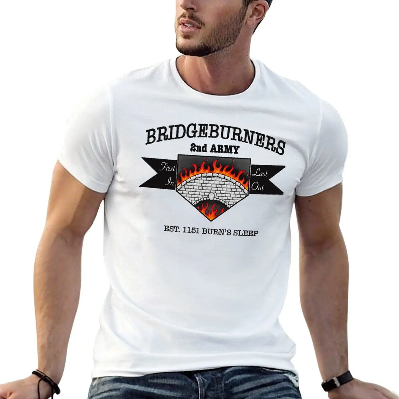 Bridgeburners T-Shirt t shirt man plain man t shirt cotton man t shirt luxury T-shirt
Bridgeburners T-Shirt t shirt man plain man t shirt cotton man t shirt luxury T-shirt