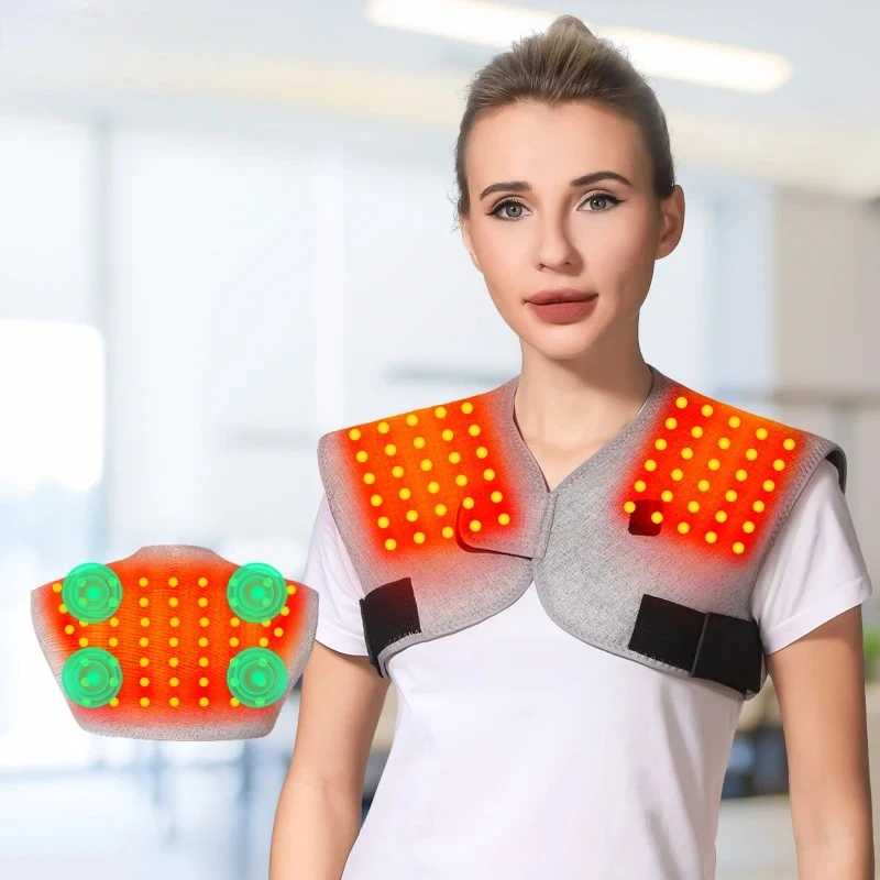 Red Light Therapy Shawl Vest - 3 Gear Heat Massage Relieves Muscle Joint Pain Shoulder Back Vest Keep Warm Home Office Sleep
Red Light Therapy Shawl Vest - 3 Gear Heat Massage Relieves Muscle Joint Pain Shoulder Back Vest Keep Warm Home Office Sleep