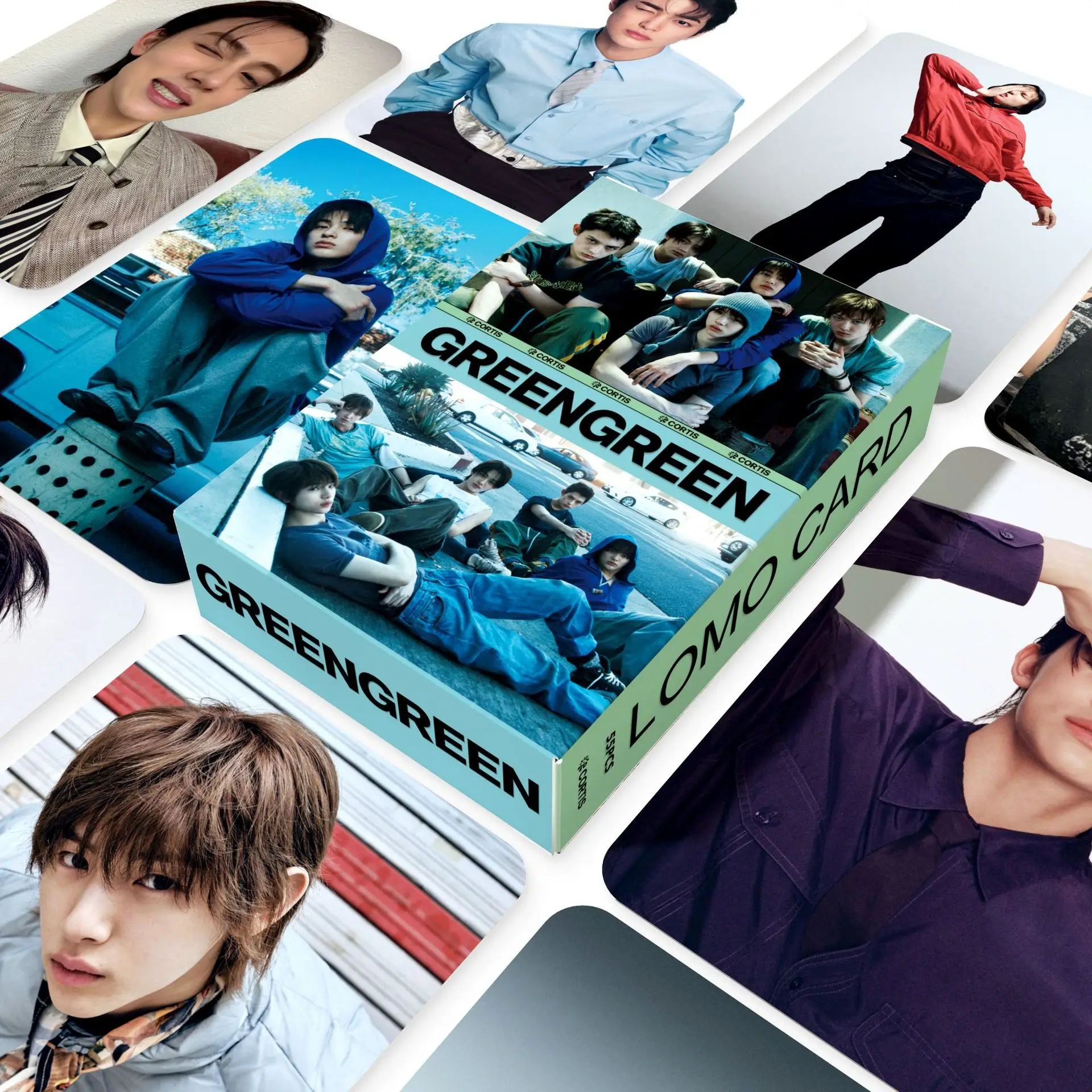 55Pcs/Set Kpop Idol CORTIS New Album GREENGREEN COLOR OUTSIDE THE LINES Lomo Cards HD Printd Photocards MARTIN JAMES Fans Gift
55Pcs/Set Kpop Idol CORTIS New Album GREENGREEN COLOR OUTSIDE THE LINES Lomo Cards HD Printd Photocards MARTIN JAMES Fans Gift