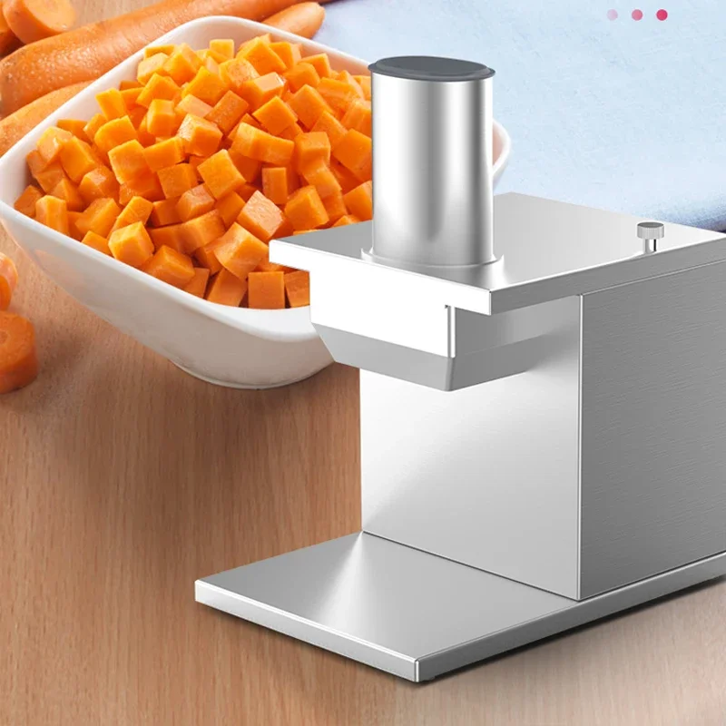 Commercial Dicing Machine Granular Carrots Electric Small Potatoes Vegetables And Fruits Dicing Dicing Onions And Vegetables
Commercial Dicing Machine Granular Carrots Electric Small Potatoes Vegetables And Fruits Dicing Dicing Onions And Vegetables